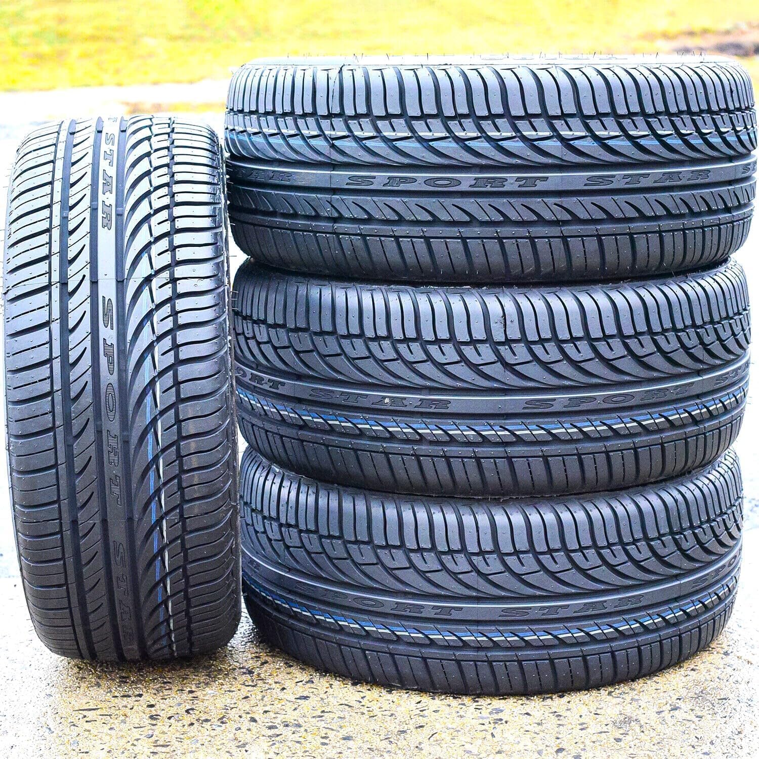 Set of 2 Radial Trailer Tires 205/60R16 All Season O876275