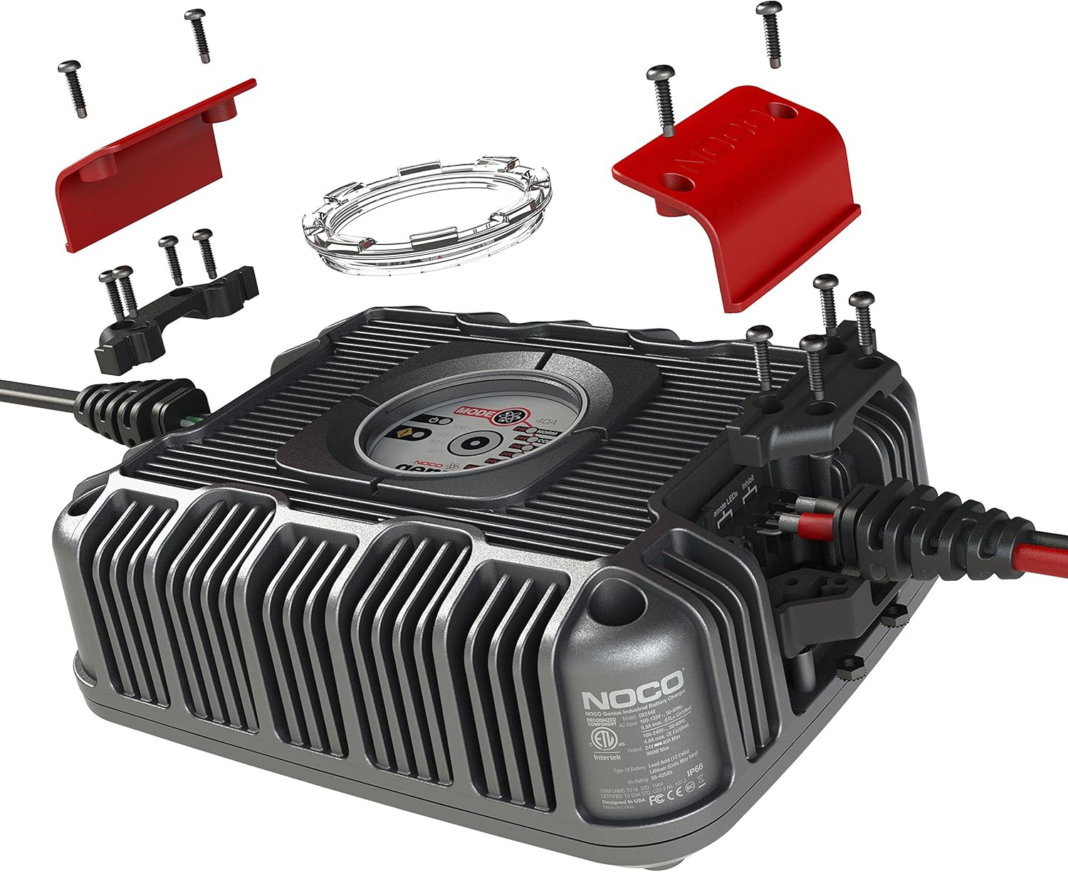 24V 40A Smart Onboard Battery Charger and Maintainer for Commercial Equipment X68760