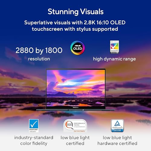 14.5" QHD+ 120Hz Touchscreen Business Laptop, 8GB RAM, 512GB SSD Q468