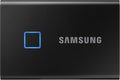 SAMSUNG T7 Touch Portable SSD 2TB ,up to 1050MB/s, USB 3.2 External Solid State Drive, Black (MU-PC2T0K/WW)