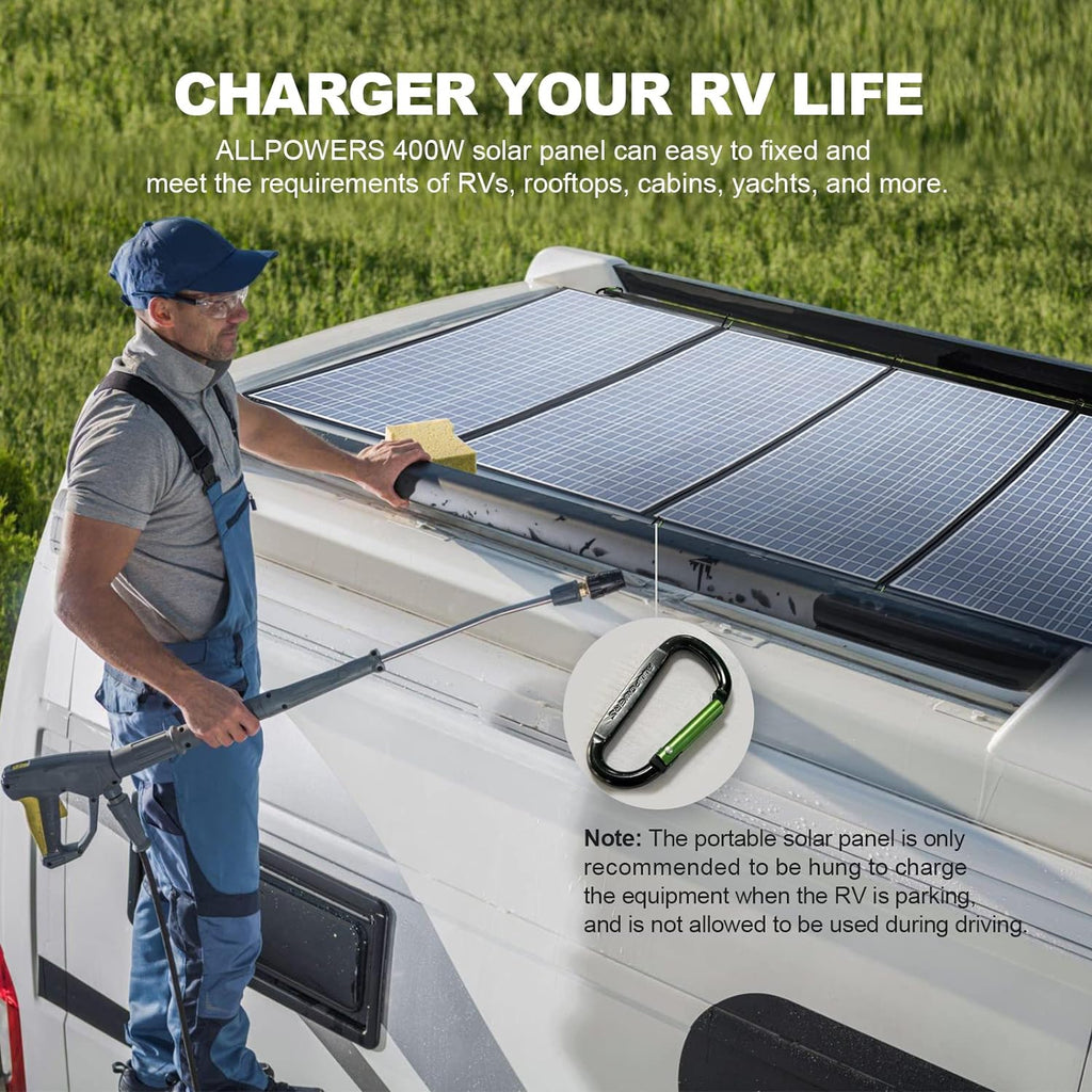 Solar Generator with Panels Included 2000W Portable Power Station 400W Q298
