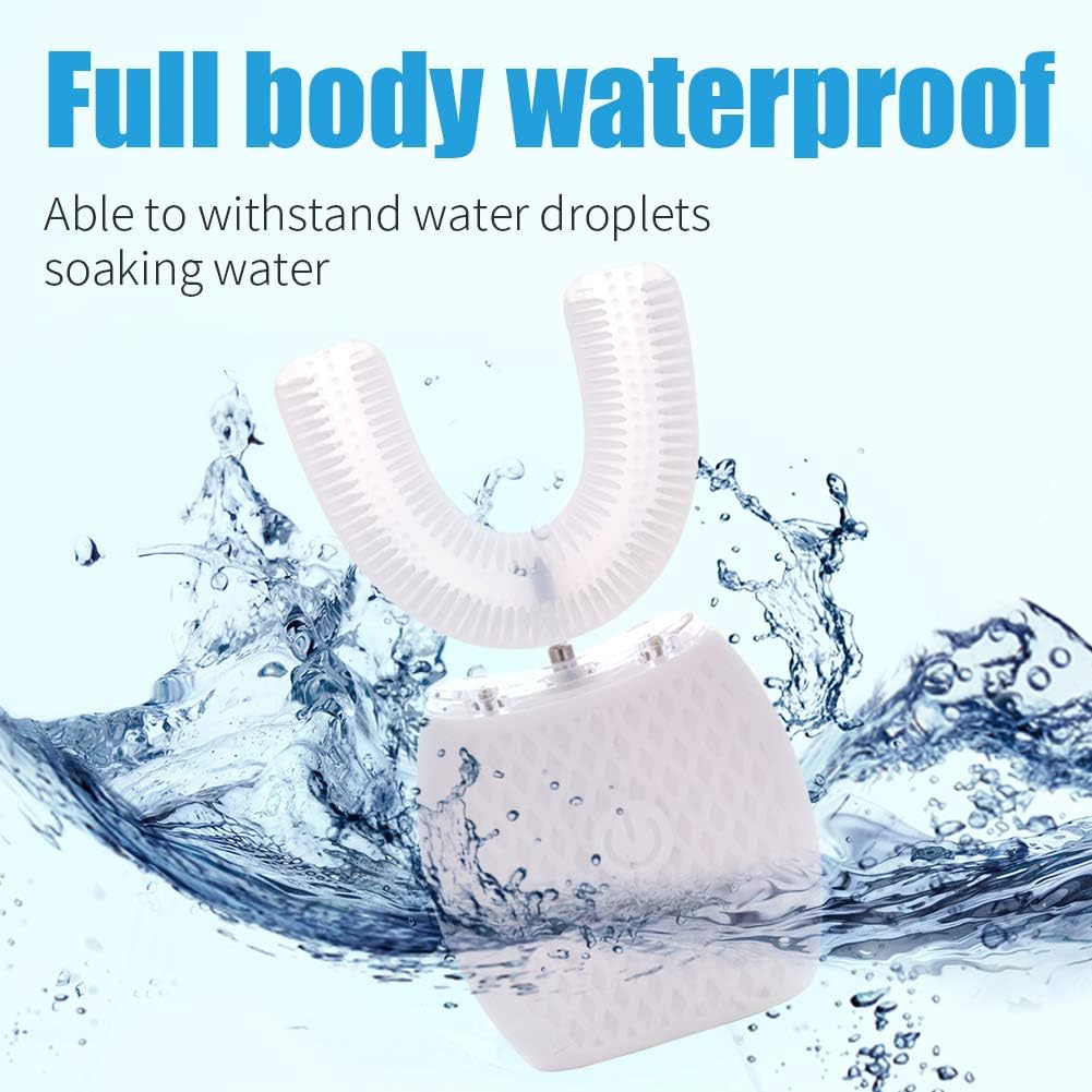 U Shaped Automatic Toothbrush for Adults with Timer and Wireless Charging I533820