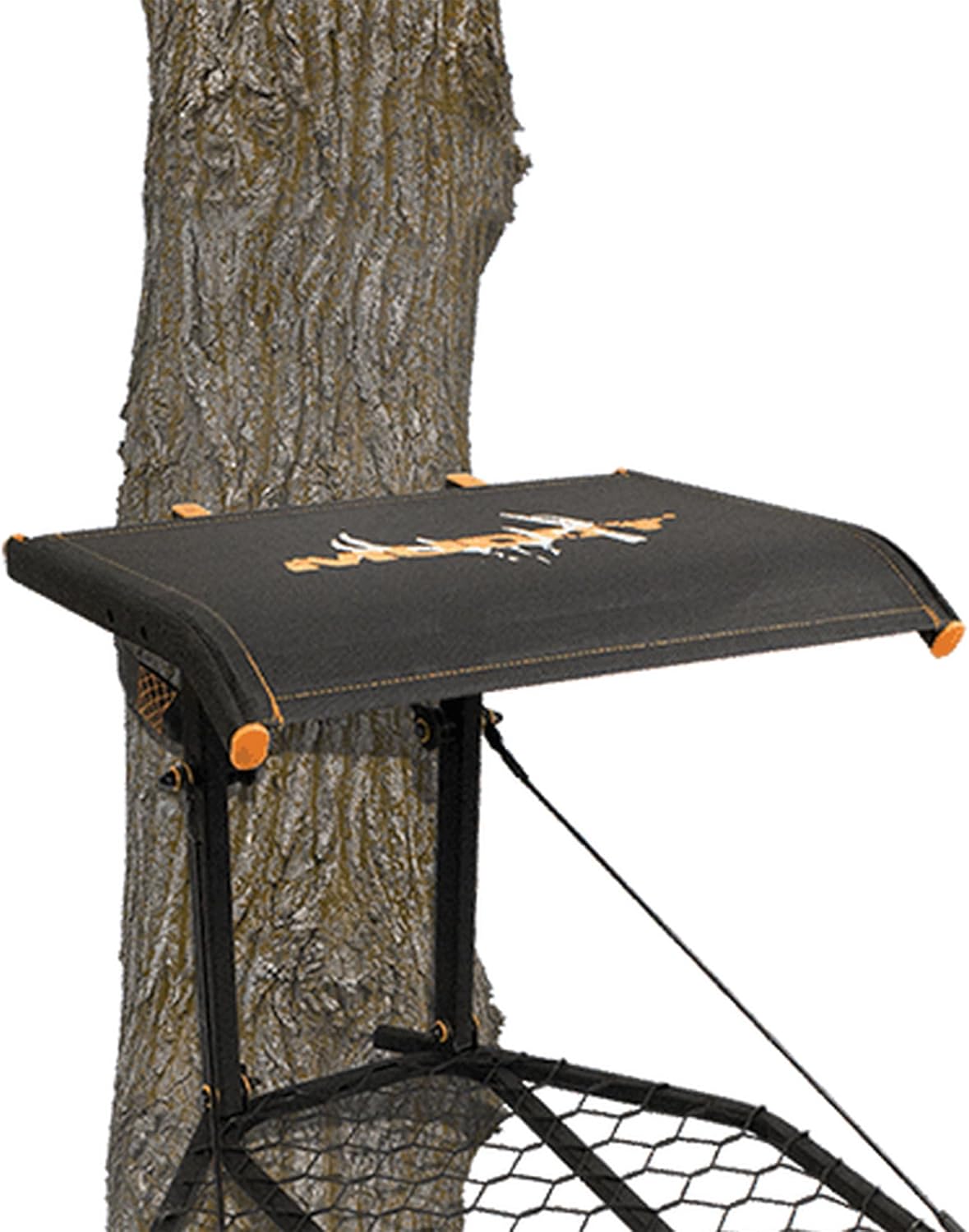 Hang-on Outdoor Hunting Tree Stand with Wide Platform and Fixed Footrest W5052