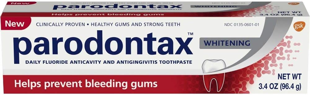 Parodontax Whitening Toothpaste, 3.4 oz. Per Tube (3 Pack)