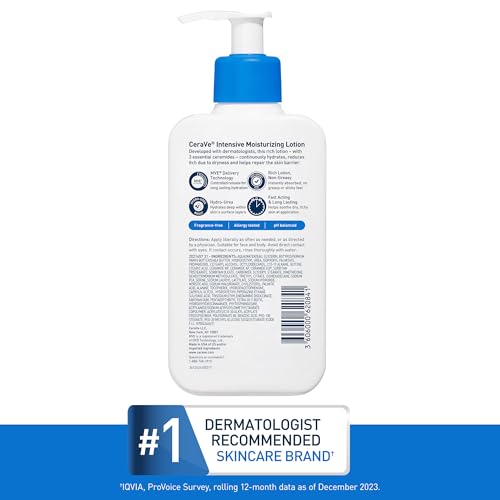 Intensive Moisturizing Body Lotion for Dry Skin, 8oz I994