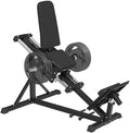 SPART Compact Leg Sled Machine with Calf Block, Plate-Loaded Compact Leg Press Machine with Band Pegs, 1000LBS Weight Capacity, Squat Machine for Quads, Calves, Hamstrings, Home Gym Leg Press Machine