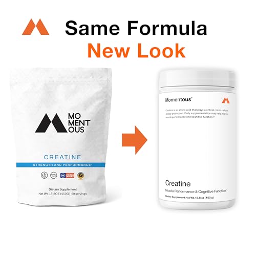 Creatine Monohydrate Powder for Muscle Support, 5g Per Serving F57548