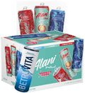 Alani Energy Drink Variety Pack | 12-Pack | Juicy Peach, Cherry Slush, Breezeberry | 12oz Cans | Includes Canned Water for Hydration - Limited Edition