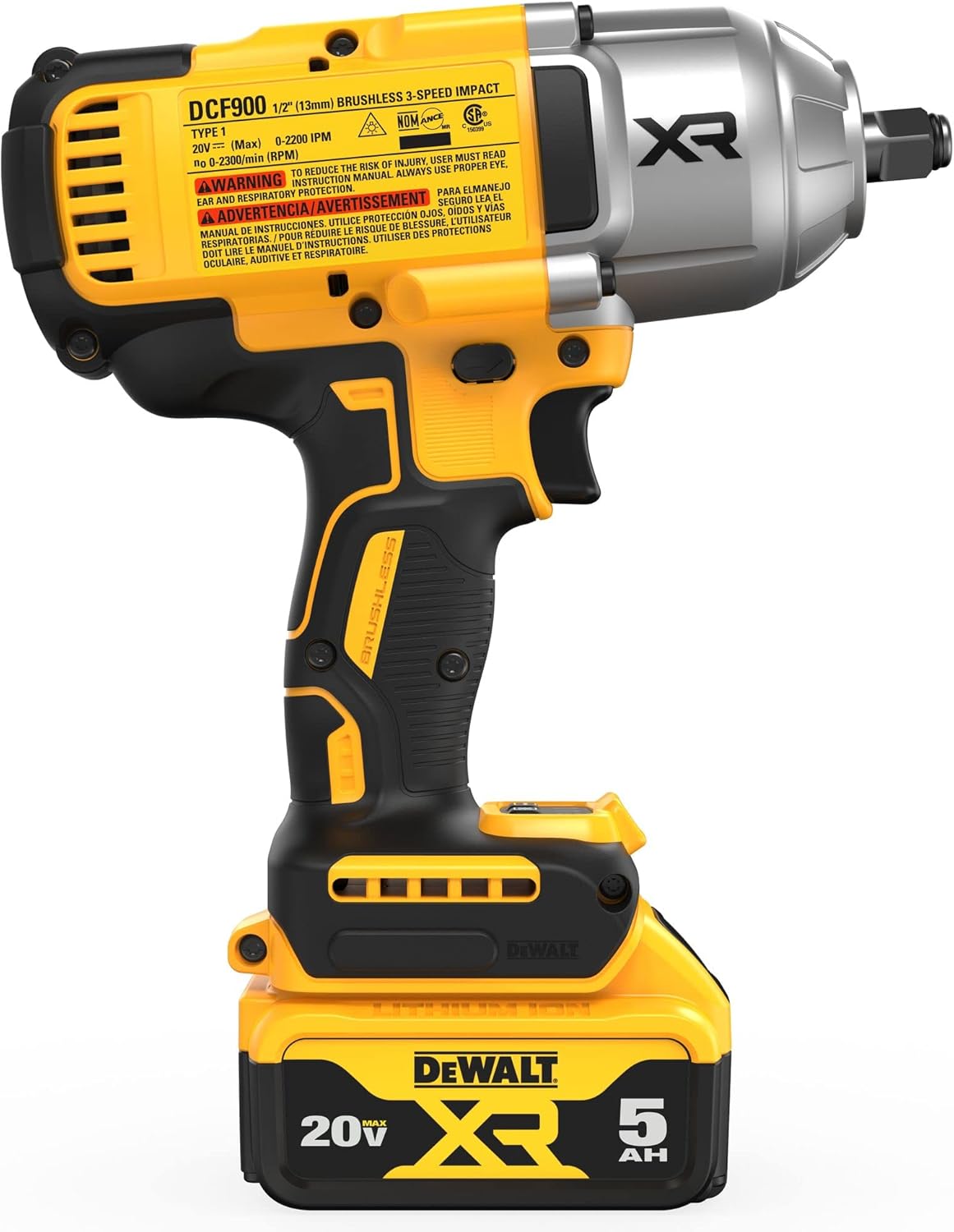 1/2 in. High Torque Impact Wrench with Hog Ring Anvil Kit L647
