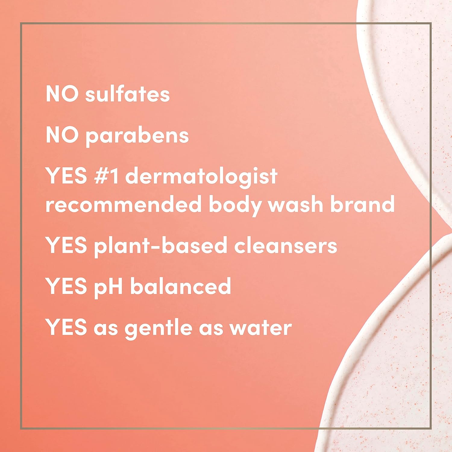 Exfoliating Body Wash with Vitamin C for Dull Skin, 17.5 fl oz (Pack of 2) F468300