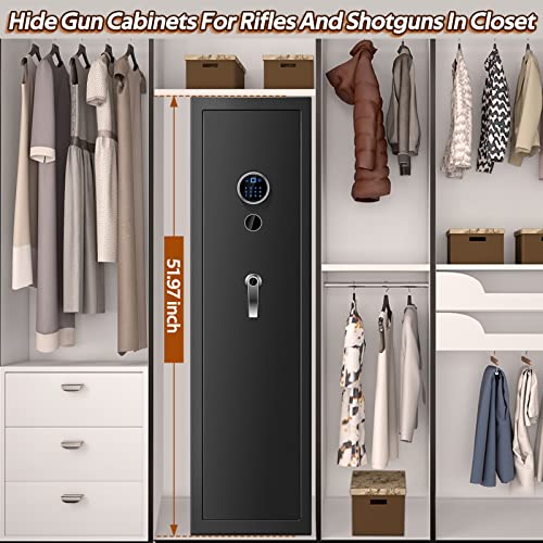 Fire Resistant Rifle Gun Safe with Removable Shelf for Home N958808