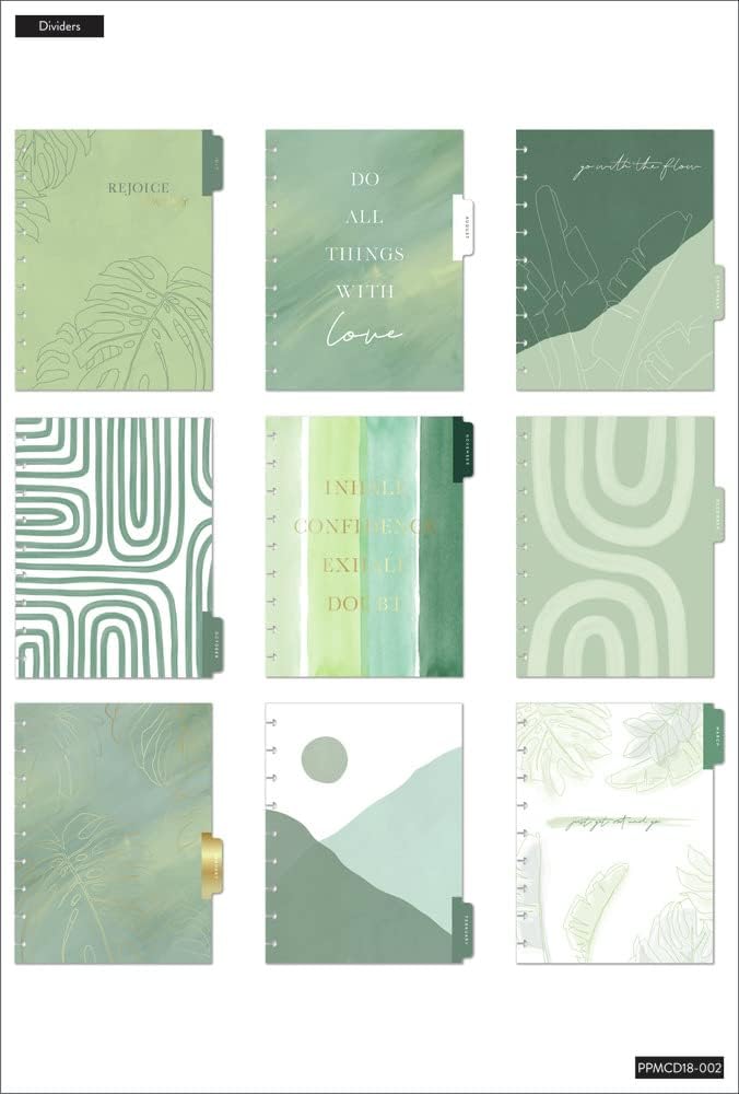 Daily 18 Month Planner with Weekly and Monthly Pages S803
