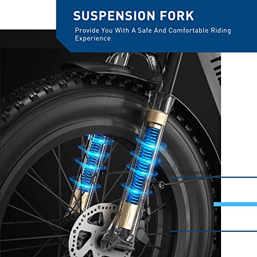 Electric Bike for Adults, 25mph, 720WH Removable Battery, 20" S238