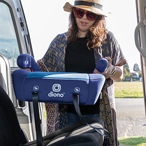 Backless Belt-Positioning Booster Car Seat with Dual Latch Connectors P6224