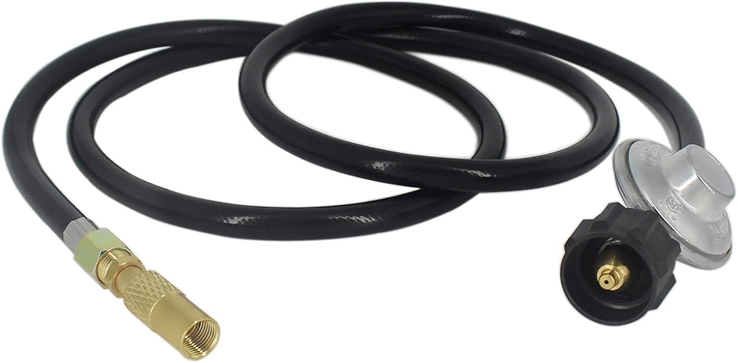 Universal Grill Regulator Hose with Threaded Regulator for Roadtrip Grills A1829
