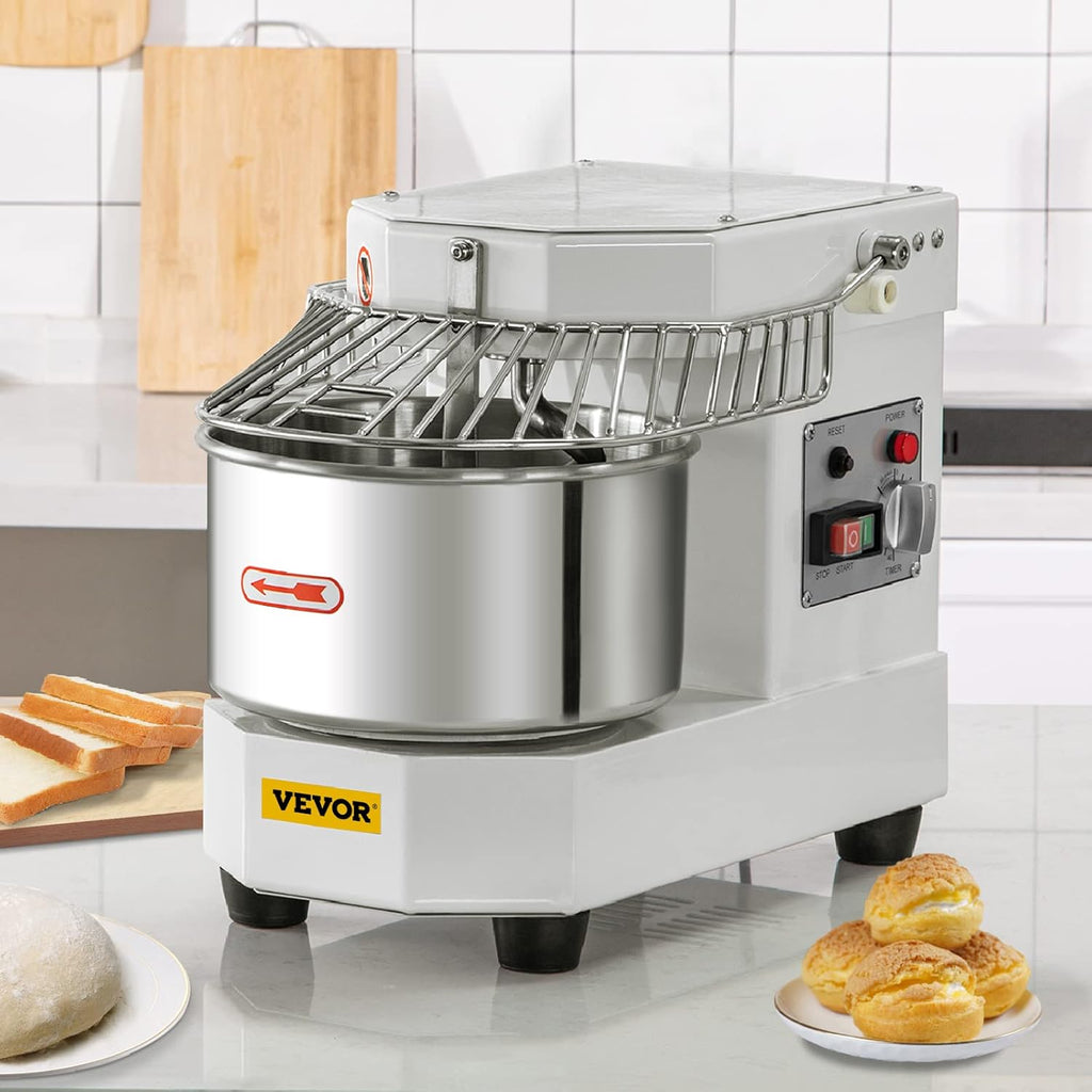 Commercial Food Mixer, 7.3Qt, 450W, Dough Kneading Machine with Stainless Steel Bowl U299760