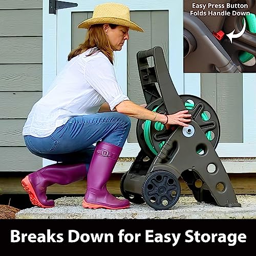 Wall Mount Garden Hose Reel 100 ft J860