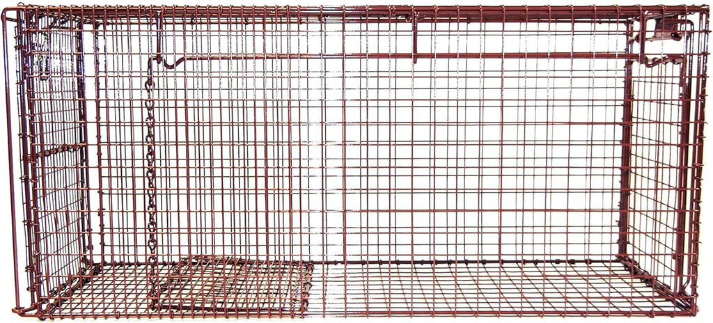 Humane Live Animal Trap for Cats, Rabbits & Small Animals - 30" L x 14" H x 12" W R4676