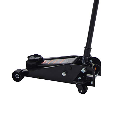 3 Ton Heavy Duty Floor Jack with Jack Stands and Creeper Combo J35618