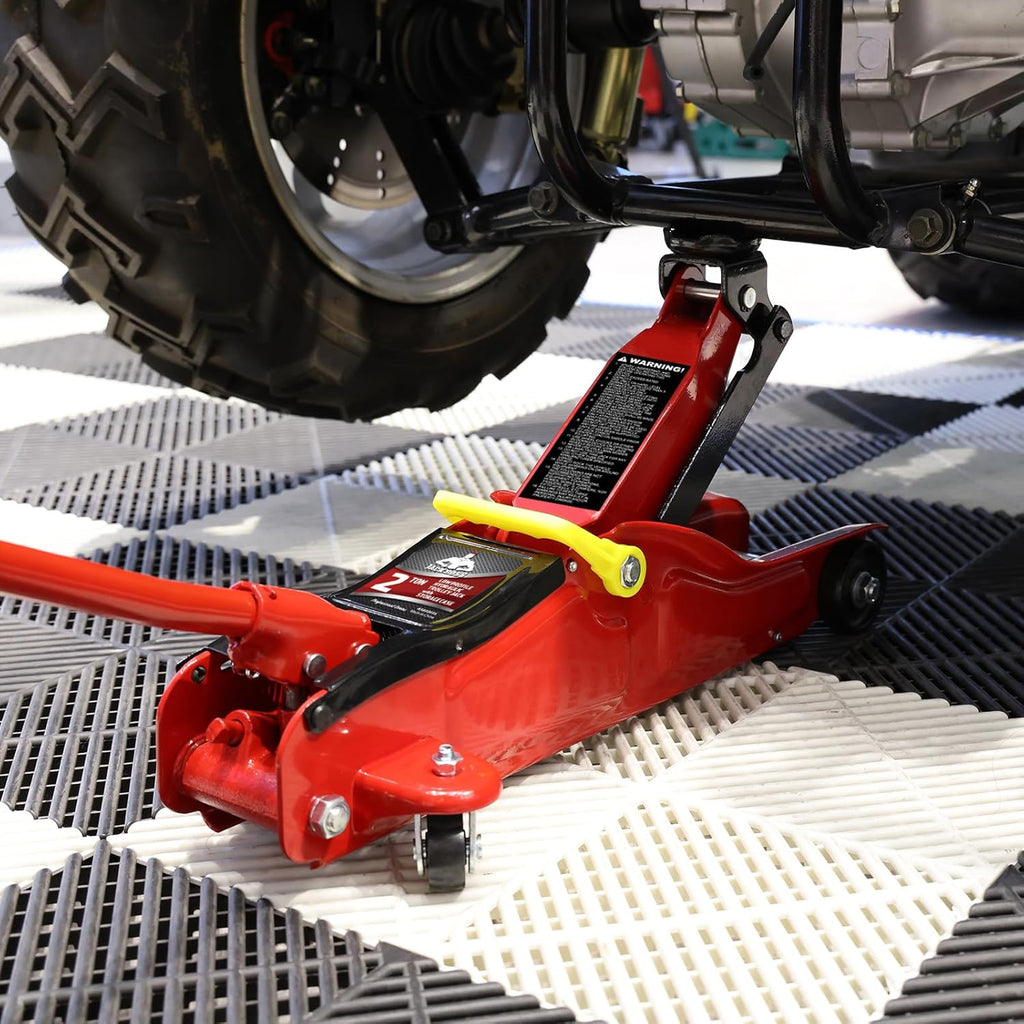 Hydraulic Floor Jack 2 Ton Portable Car Lift Low Profile Trolley T1985