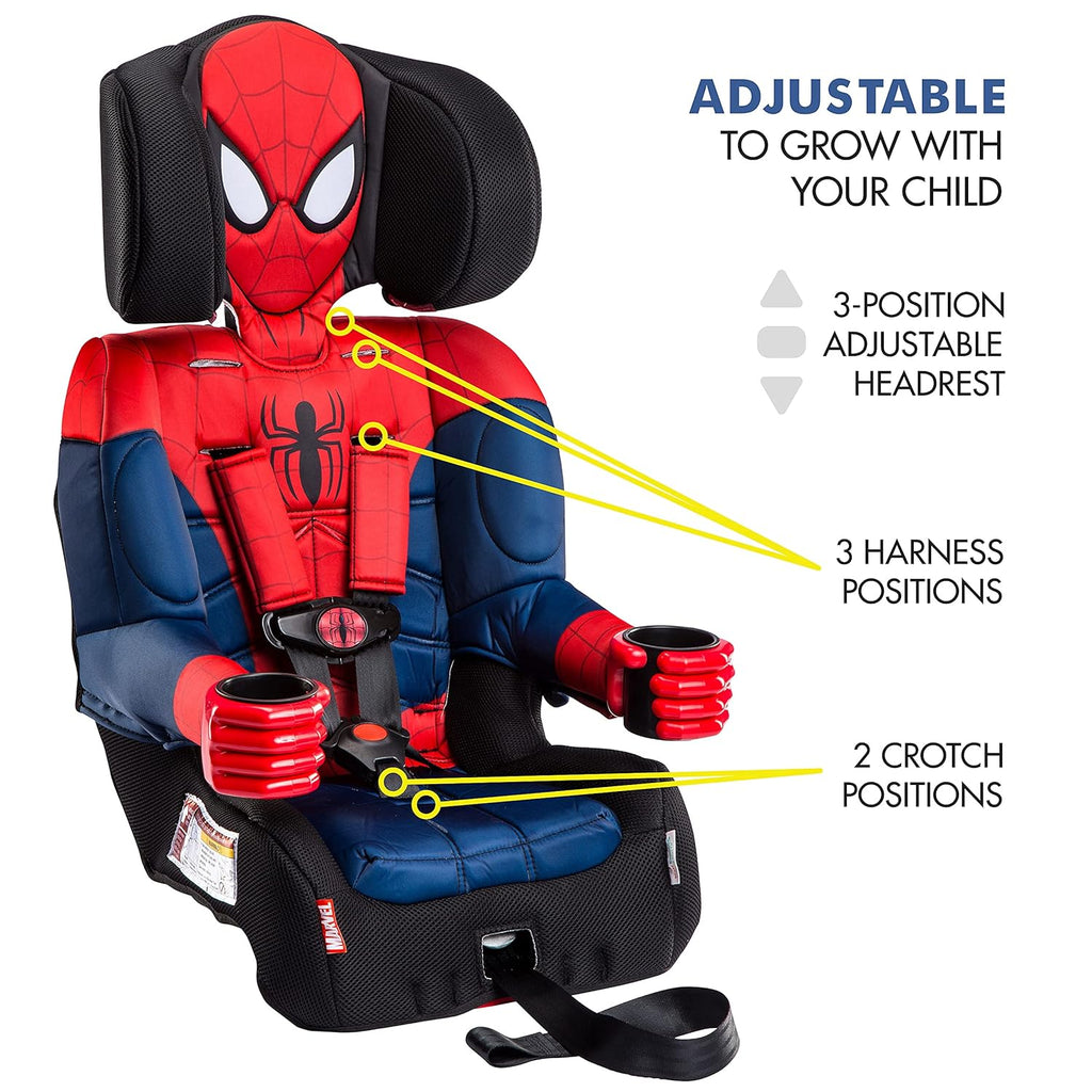 2-in-1 Harness Booster Car Seat with 2 Modes E558