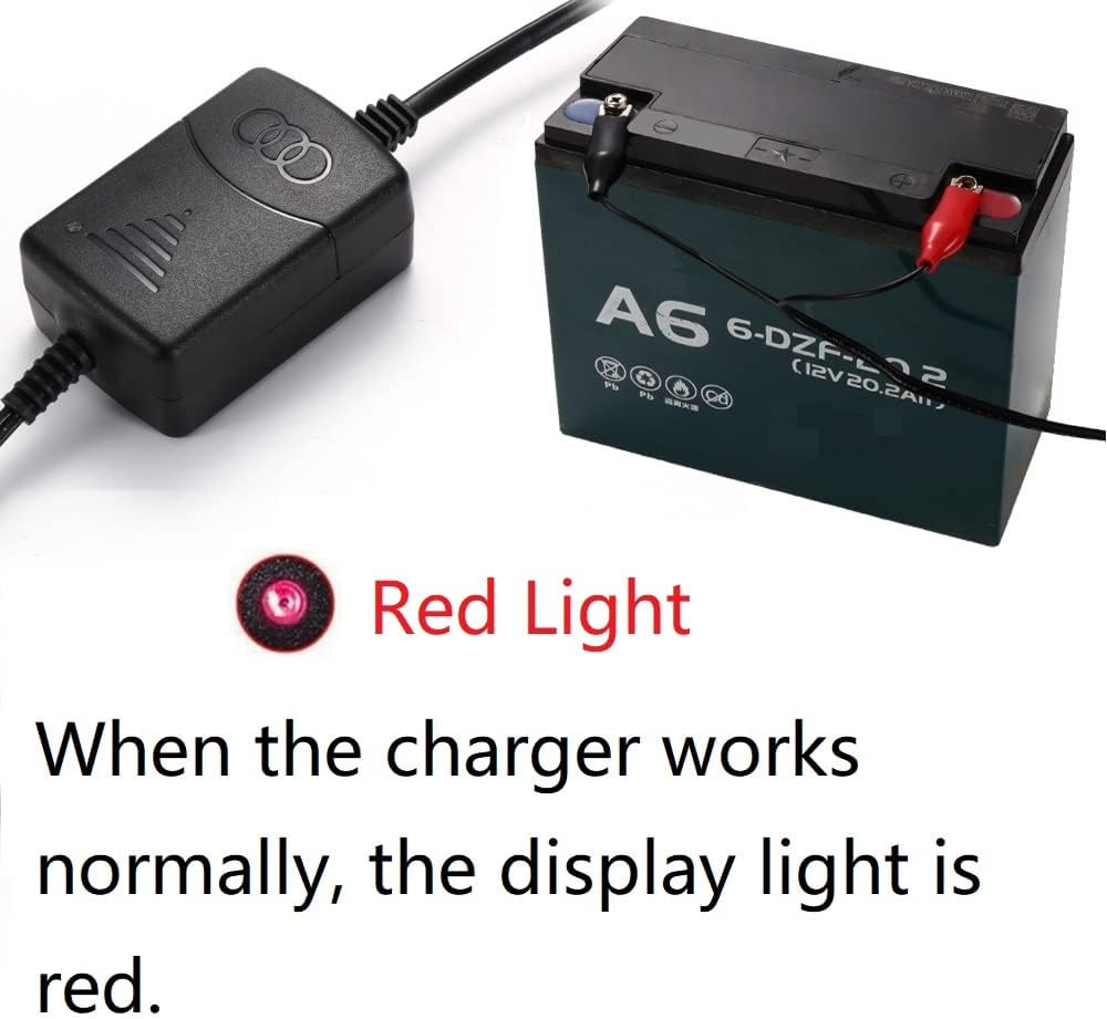 12V Sealed Lead Acid Battery Charger 1300mA U74855