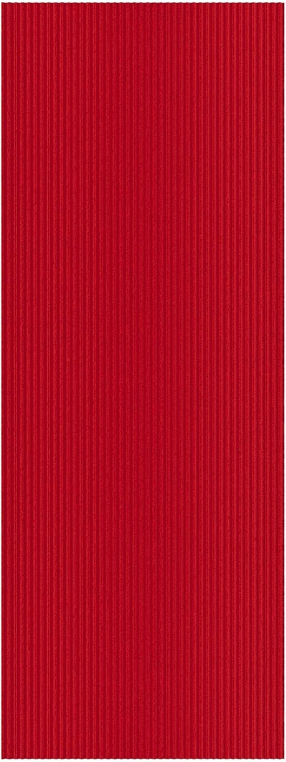 Non-Slip Rubberback Runner Rug 2x10 for Hallway, Kitchen, Patio S137420