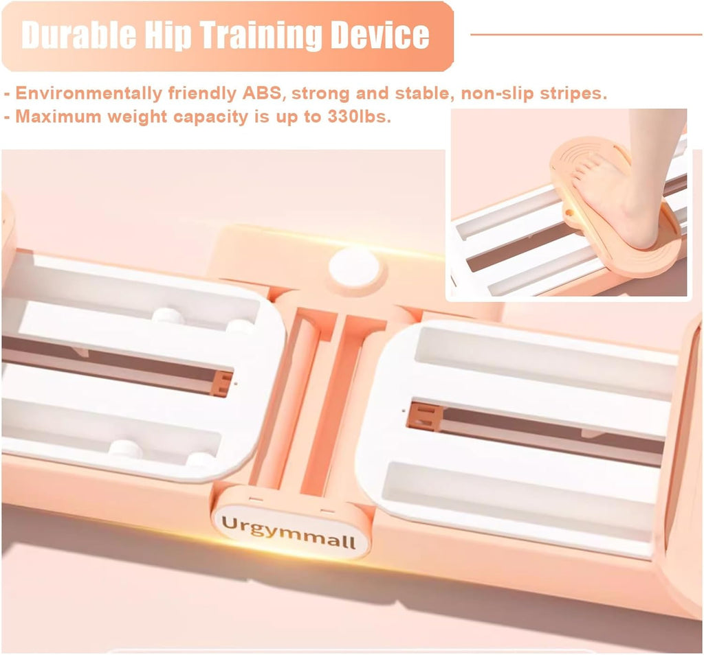 Indoor Leg Exercise Machine for Blood Circulation, Foldable Ski Trainer J283058