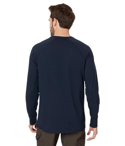 Men's Relaxed Fit Midweight Long-Sleeve Pocket T-Shirt X4843