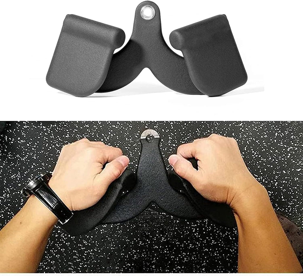 Double D Handle Cable Attachments for Tricep Pull Down and Row J683