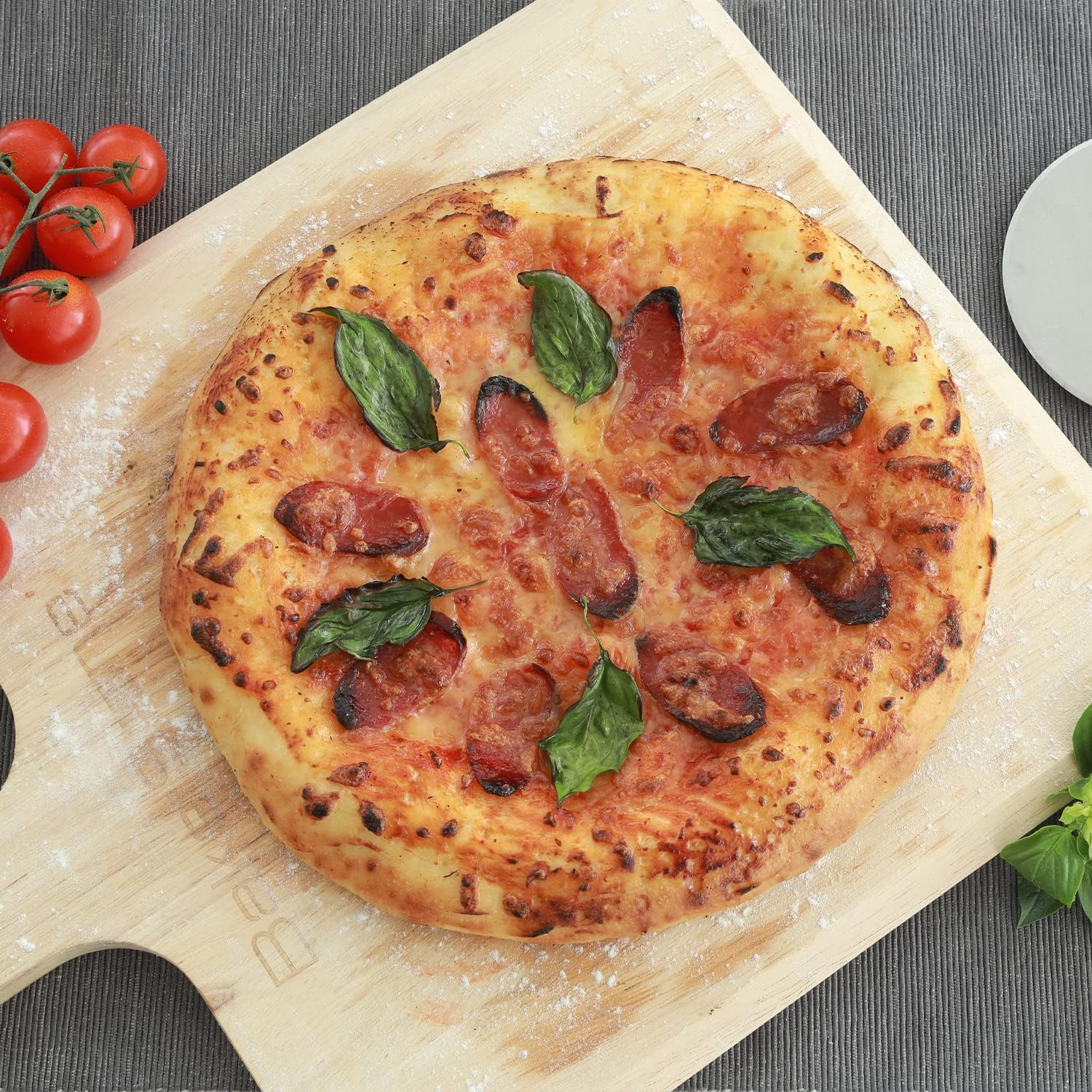 Outdoor Pizza Oven Box Kit for Grill Top with Wood Pizza Peel S537040