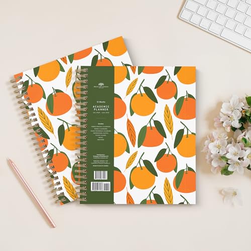 Yearly Monthly Weekly Daily Planner, Spiral Bound, June 2023 - July 2024 Z4077