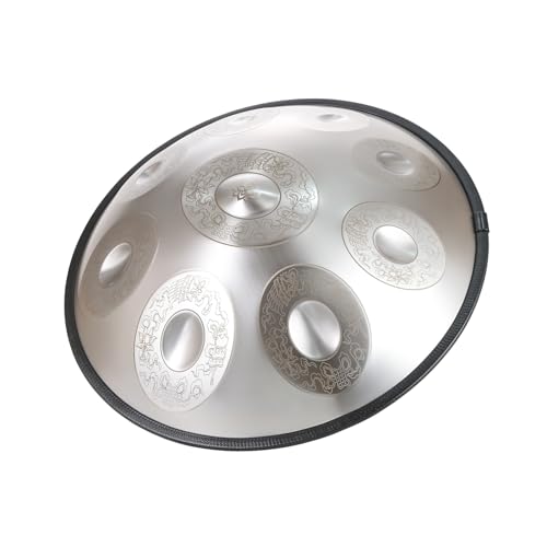 Handpan Drum 10 Note 22 inch 432Hz D Minor with Bag and Mallets M105