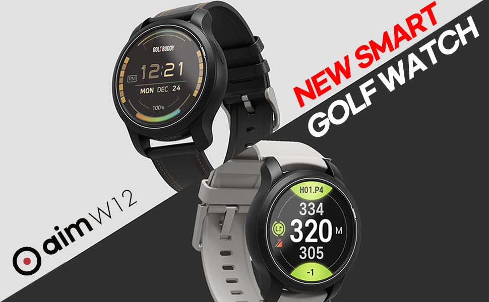 Golf GPS Watch with Full Color Touchscreen and Preloaded Courses H664