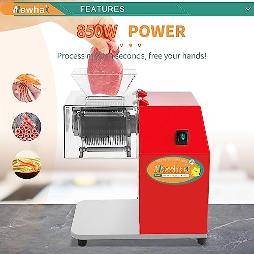 Commercial Meat Cutting Machine 5mm Stainless Steel Slicer W7882