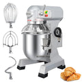 15Qt 600W Commercial Food Mixer, Commercial mixer 3-Speed Adjustable Heavy Duty Stand Mixer with Stainless Steel Bowl for Bakery Pizzeria. (Standard)
