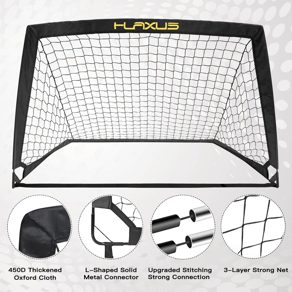 Portable Soccer Goal Set for Kids with Ball L543615