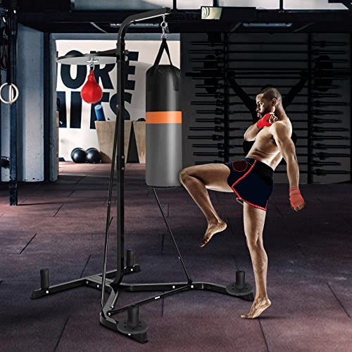 Freestanding Punching Bag with Adjustable Speed Ball for Adult Boxing Training L281846