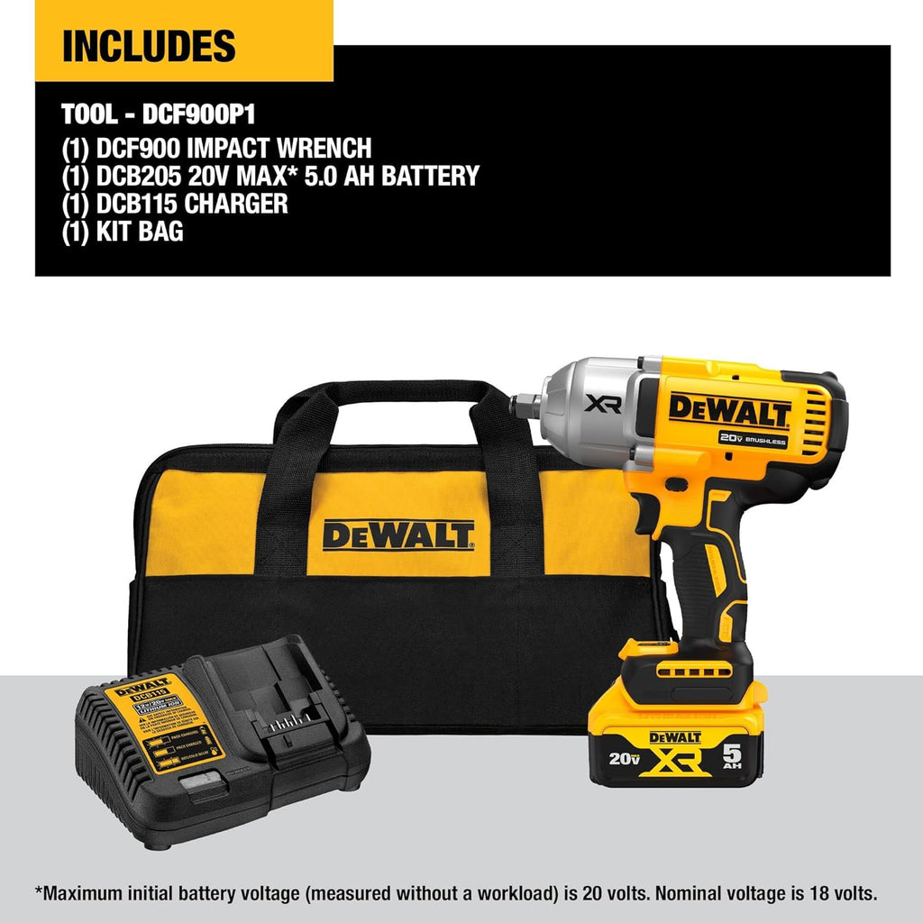 Cordless Impact Wrench Kit, 1/2" Hog Ring, 4-Mode Speed, with Battery and Charger Z2626