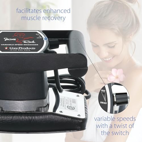 Variable Speed Deep Tissue Massager for Back & Body H9413