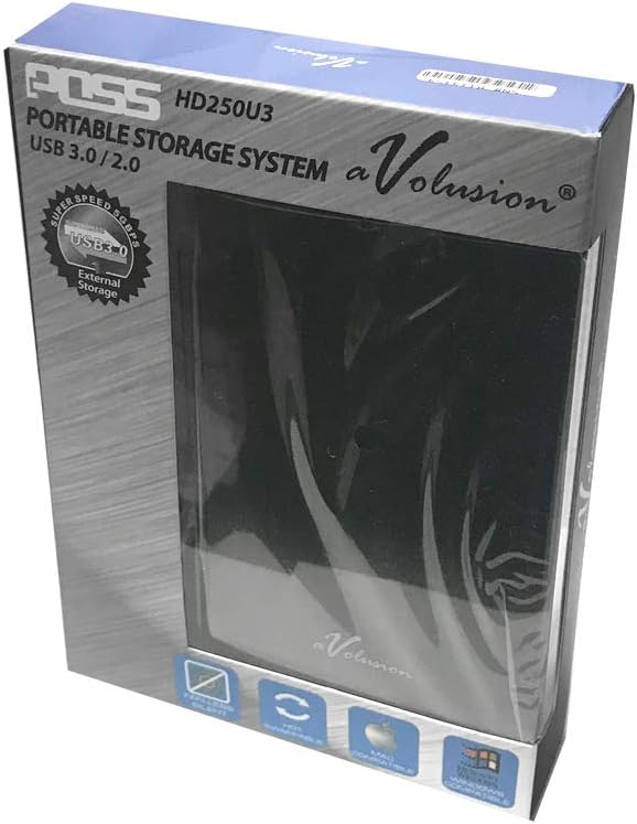 2TB USB 3.0 Portable External Hard Drive for PS4 B78063