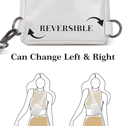 Small Crossbody Sling Bag with Touchscreen Pocket for Women G8645