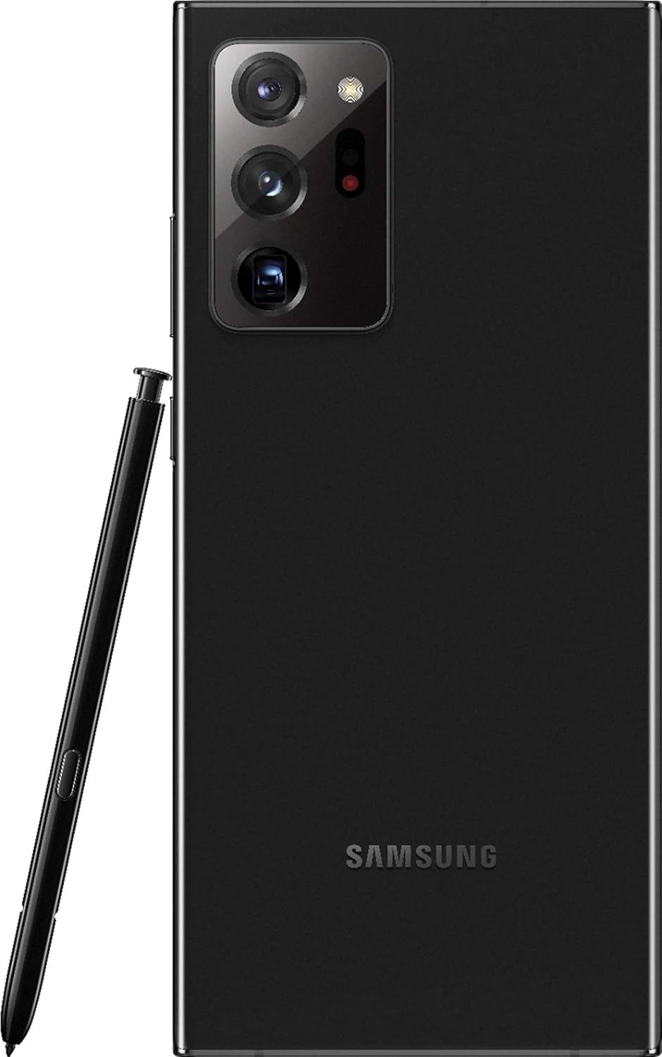 Galaxy Note 20 Ultra 5G Android Smartphone, 512GB, Mystic Black, Verizon Locked (Renewed) G22062