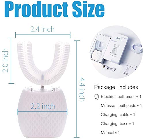 Ultrasonic U-Shaped Electric Toothbrush for Adults K233956