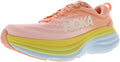 HOKA ONE ONE Bondi 8 Womens Shoes Size 7.5, Color: Shell Coral/Peach Parfait