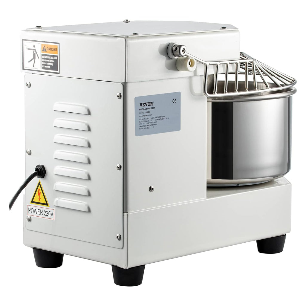 Commercial Food Mixer, 7.3Qt, 450W, Dough Kneading Machine with Stainless Steel Bowl U299760