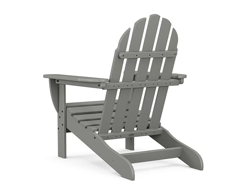 Adirondack Chair with Side Table, Polyethylene, Aruba L4219