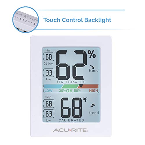 Indoor Digital Thermometer and Humidity Meter with Temperature Gauge K114