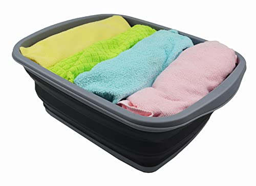 Collapsible Tub 10L Foldable Dish Basin Portable Washing Tub O12994
