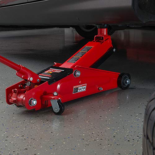 Hydraulic Trolley Floor Jack, 3 Ton Capacity O526